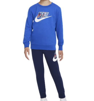Tuta Nike Thrill Felpa E Pantaloni Jr Blu | Nike | 