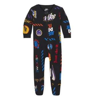 Completo Nike Footed Zip Coverall Nero 56I541-023