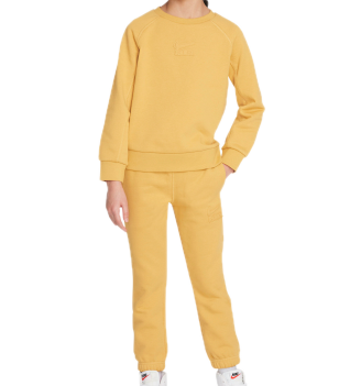 Tuta Nike Air Felpa E Pantaloni Giallo Senape | Nike | 