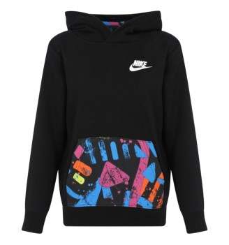 Felpa Nike con Cappuccio Thrill Nero 86J170-023