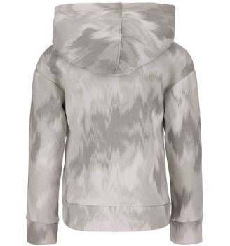 Felpa Nike con Cappuccio Printed Club Pullover Bianco E Grigio | Nike | 