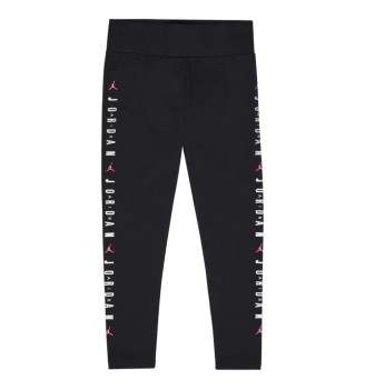 Leggings Nike Jordan Holiday Shine Nero E Bianco 45B048-GAY