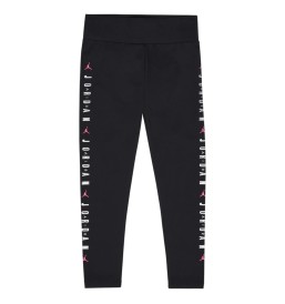 Leggings Nike Jordan Holiday Shine Nero E Bianco 45B048-GAY