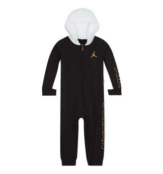 Tuta Nike Jordan Holiday Shine Neonato Nero e Bianco 65C052-023