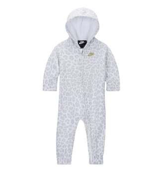 Tuta Nike da Neonato Hooded Coverall Grigio 06I282-G6U