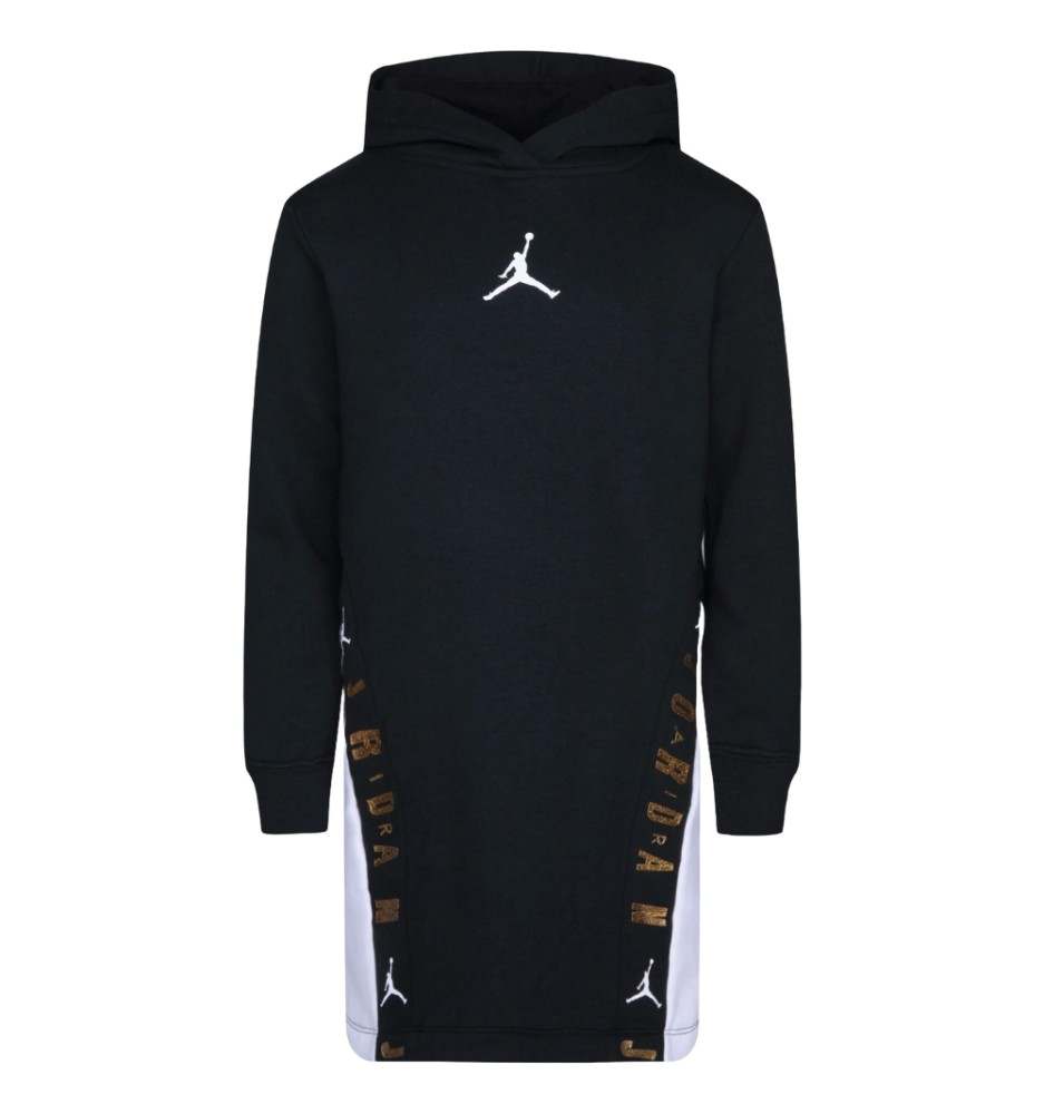 Vestitino Nike Jordan Holiday Shine Glitter Nero E Bianco 45C032-023