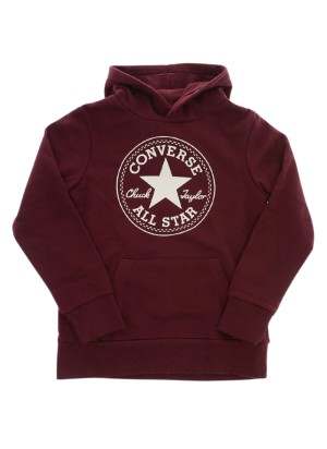 Felpa Converse Chuck Taylor All Star Core Cappuccio Bordeaux 9CC858-R85