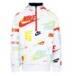 Felpa Nike Active Joy Con Cappuccio Bianco 86K463-001