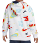 Felpa Nike Active Joy Con Cappuccio Bianco | Nike | 