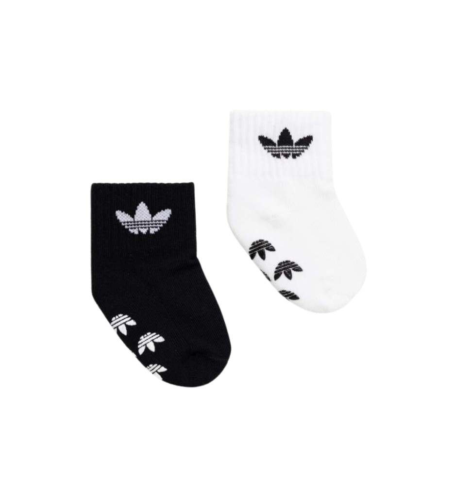 Calzini Adidas Originals Anti Scivolo 3 Pezzi Bianco E Nero IQ3390