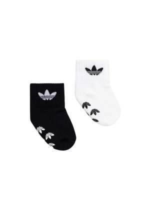 Calzini Adidas Originals Anti Scivolo 3 Pezzi Bianco E Nero IQ3390
