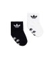 Calzini Adidas Originals Anti Scivolo 3 Pezzi Bianco E Nero IQ3390
