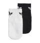 Calzini Adidas Originals Anti Scivolo 3 Pezzi Bianco E Nero | Adidas | 