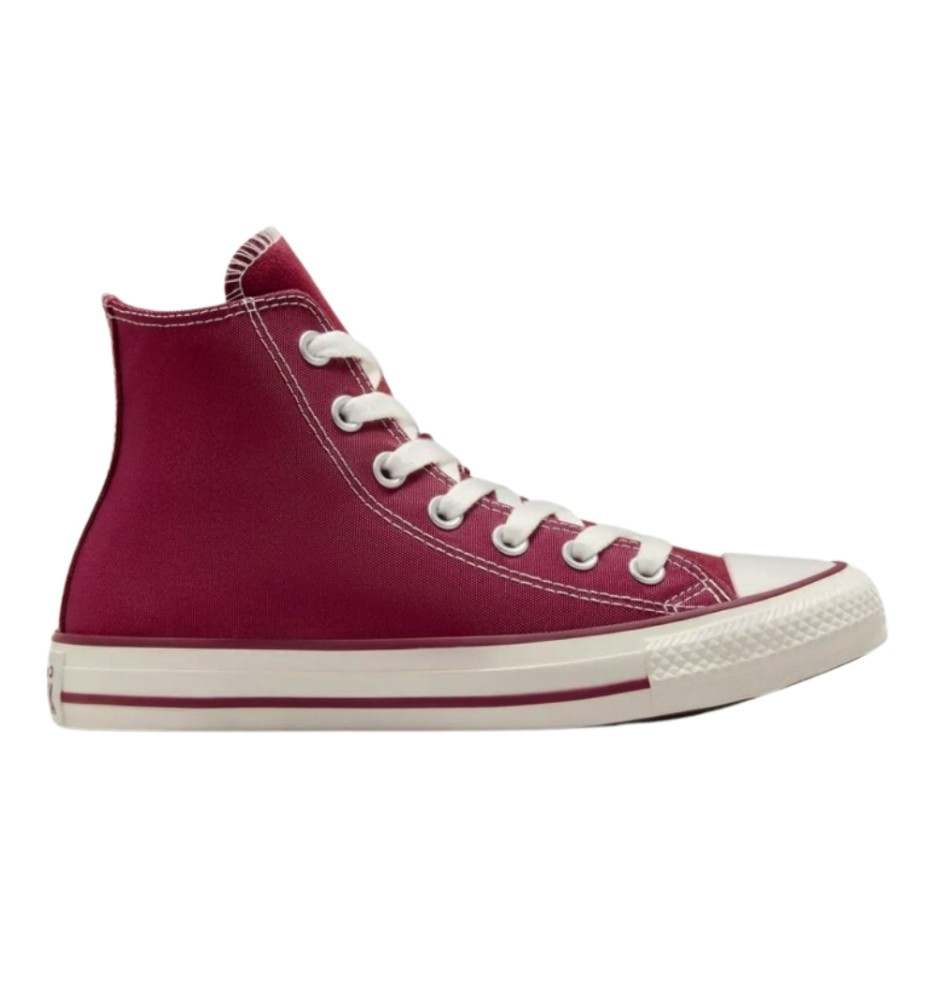 Scarpe Converse Chuck Taylor All Star Canvas High Rosso Scuro A12580C