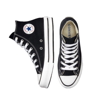 Scarpe Converse Chuck Taylor All Star Eva Lift Platform High Nero | Converse | 