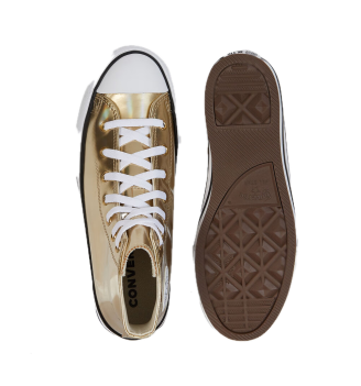 Scarpe Converse Chuck Taylor All Star Metallic High Top Oro | Converse | 
