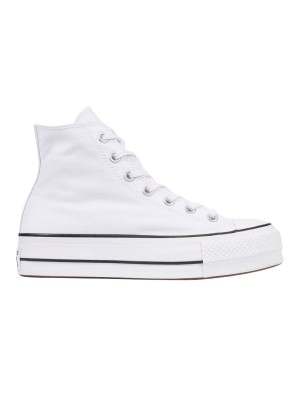 Scarpe Converse Chuck Taylor All Star Lift Platform Bianco E Nero 560846C