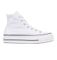 Scarpe Converse Chuck Taylor All Star Lift Platform Bianco E Nero 560846C