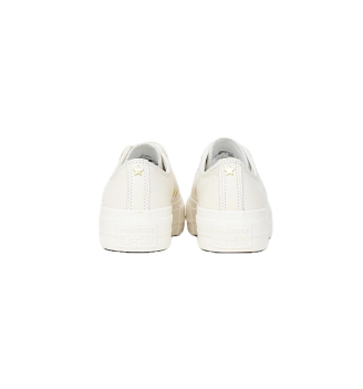 Scarpe Converse Chuck Taylor All Star Lift Platform Bianco Ed Oro | Converse | 