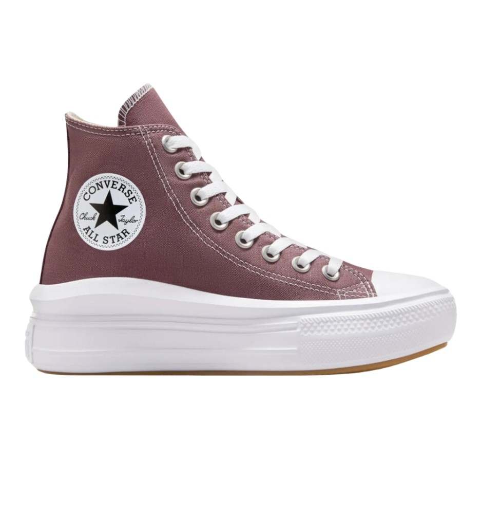 Converse Scarpe Chuck Taylor All Star Move Platform High Rosso Chiaro A10665C