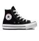 Converse Scarpe Chuck Taylor All Star Lift Platform Kids Nero 372859C