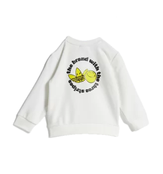 Adidas Tuta Originals x Smiley World Bianco E Nero | Adidas | 