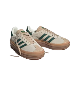 Adidas Scarpe Gazelle Bold W Beige E Verde | Adidas | 