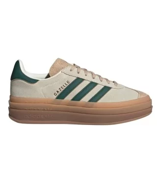 Adidas Scarpe Gazelle Bold W Verde E Beige ID7056