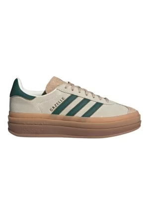 Adidas Scarpe Gazelle Bold W Verde E Beige ID7056