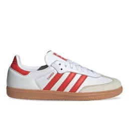 Adidas Scarpe Samba Og W Bianco E Rosso Chiaro IF6513