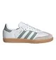 Adidas Scarpe Samba Og J Bianco E Verde JP5479