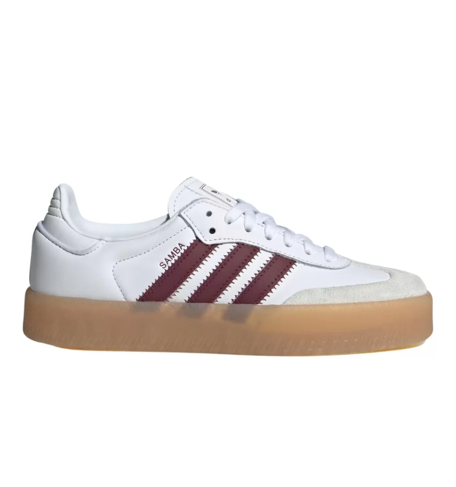 Adidas Scarpe Sambae W Bianco E Rosso JP5610