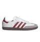 Adidas Scarpe Samba Og Bianco E Rosso JH8798