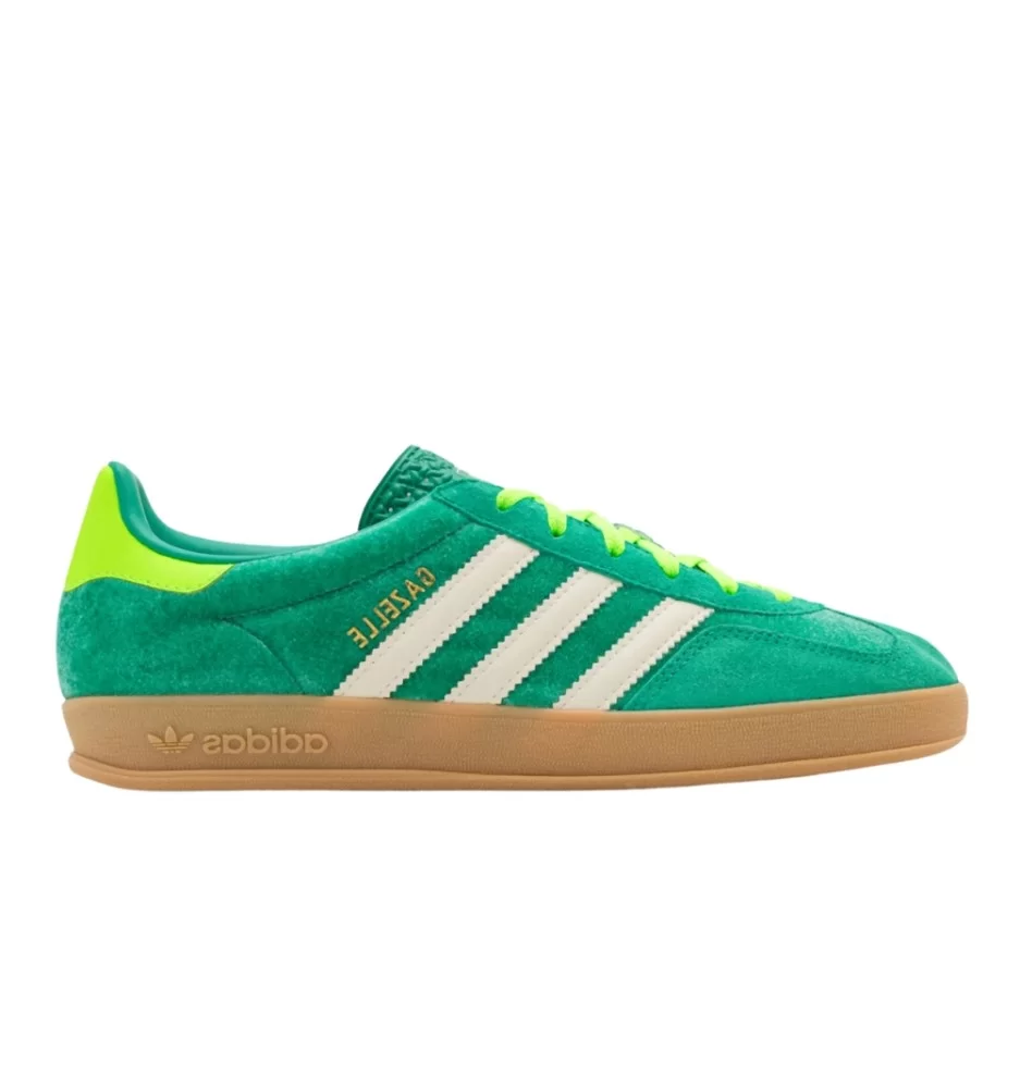 Adidas Scarpe Gazelle Indoor Verde E Bianco JI2715