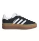 Adidas Scarpe Gazelle Bold Nero E Bianco IE0876
