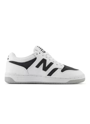 New Balance Scarpe 480 Jr Bianco Nero E Grigio GSB480VB
