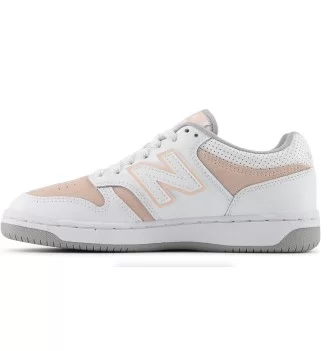 New Balance Scarpe 480 Jr Bianco Rosa Pesca E Grigio | New Balance | 