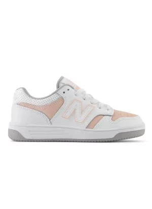 New Balance Scarpe 480 Kids Bianco Rosa Pesca E Grigio PSB480VP