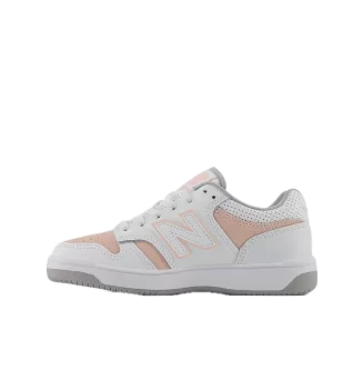 New Balance Scarpe 480 Kids Bianco Rosa Pesca E Grigio | New Balance | 