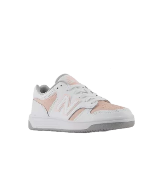 New Balance Scarpe 480 Kids Bianco Rosa Pesca E Grigio | New Balance | 