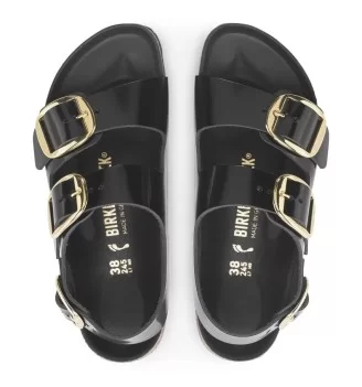Birkenstock Sandalo Milano Big Buckle Nero | Birkenstock | 