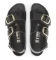 Birkenstock Sandalo Milano Big Buckle Nero | Birkenstock | 