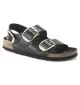 Birkenstock Sandalo Milano Big Buckle Nero | Birkenstock | 