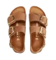 Birkenstock Sandalo Milano Big Buckle Cognac Marrone | Birkenstock | 