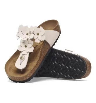 Birkenstock Infradito Gizeh Flowers Rosa | Birkenstock | 