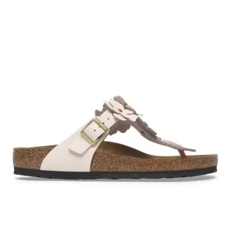 Birkenstock Infradito Gizeh Flowers Rosa 1029287