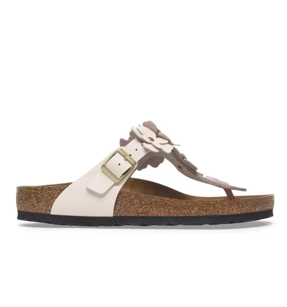 Birkenstock Infradito Gizeh Flowers Rosa 1029287
