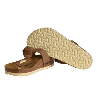 Birkenstock Infradito Gizeh Braided Cognac Marrone | Birkenstock | 