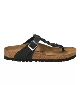 Birkenstock Infradito Gizeh Braided Nero 1021349