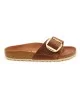 Birkenstock Ciabatta Madrid Big Buckle Cognac Marrone 1006525